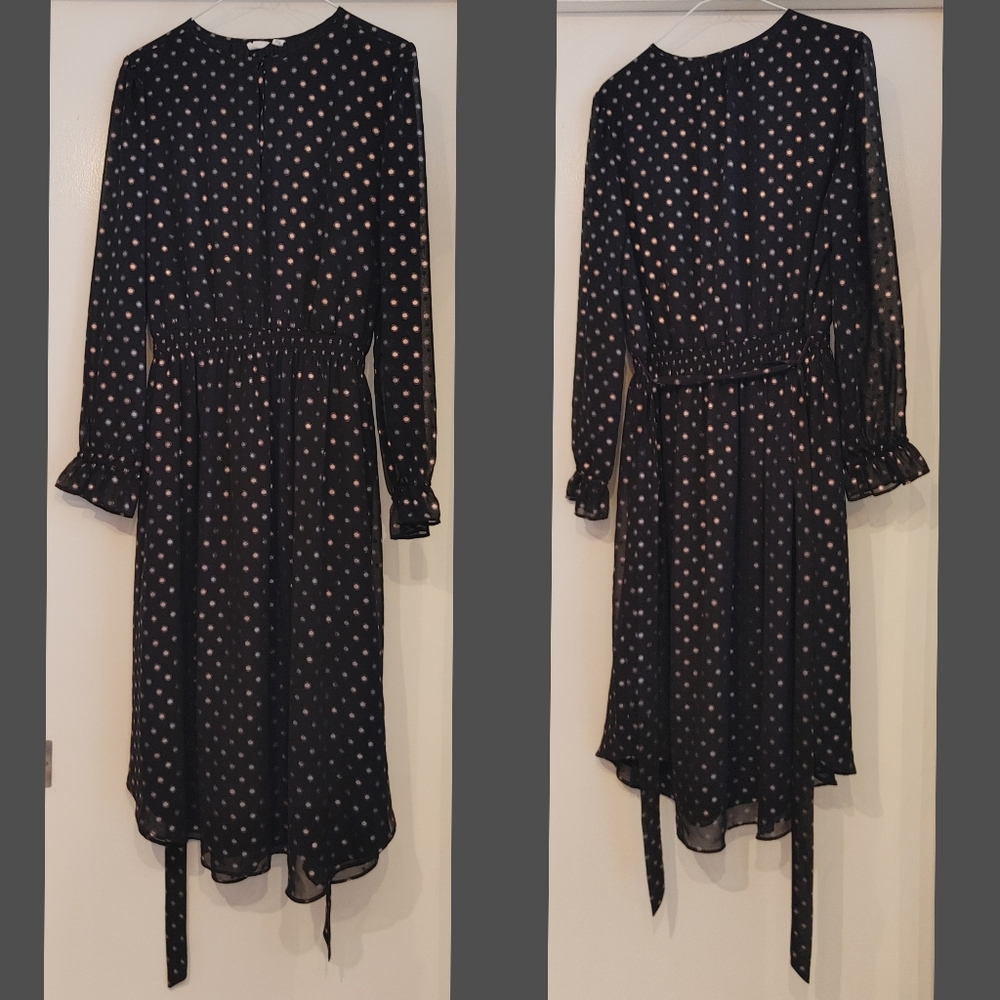 GAP Black & Gold Party Cocktail Dress Worn Only Once